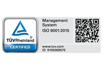 Logo certificazione tuv iso 9001:2008